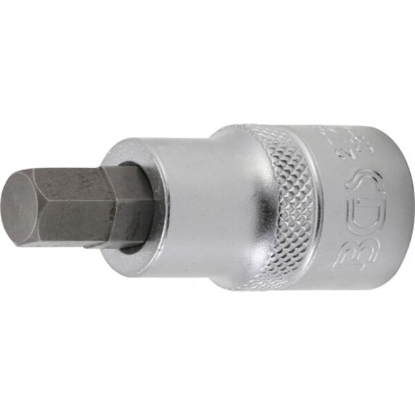 BGS Bit-Einsatz | Länge 55 mm | Antrieb Innenvierkant 12,5 mm (1/2") | Innensechskant 3/8"