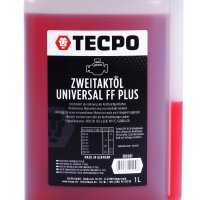 TECPO Zweitaktöl FF Plus teilsynthetisches Universal 2-Takt-Öl, 1L