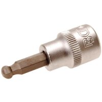 BGS Bit-Einsatz, 6 mm Innensechskant, 10 (3/8), mit...