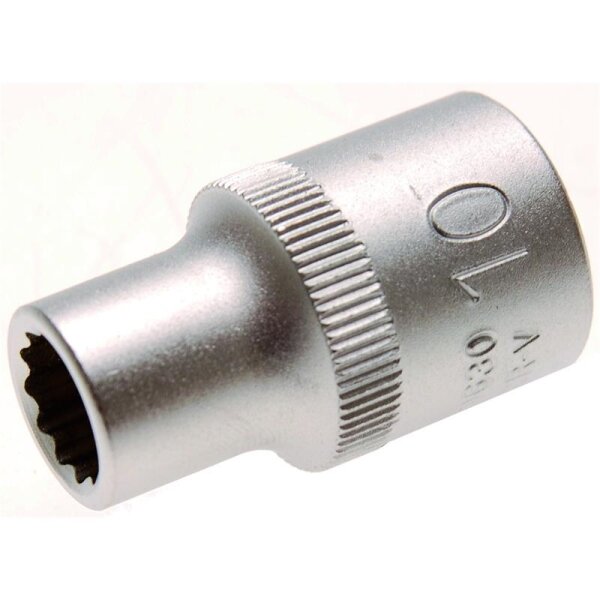 BGS Steckschlüssel-Einsatz 12-kant, 12,5 (1/2), 10 mm