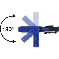 BGS COB-LED-Werkstattleuchte mit Magnet und Haken klappbar