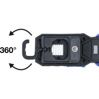 BGS COB-LED-Werkstattleuchte mit Magnet und Haken klappbar