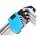 BGS Innensechskant Schlüssel Zoll Werkzeug Satz, 1/16"-3/8", 9-teilig