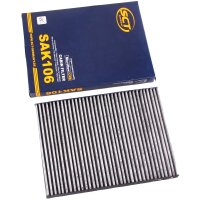 SAK106 Innenraumfilter Aktivkohle für VAG