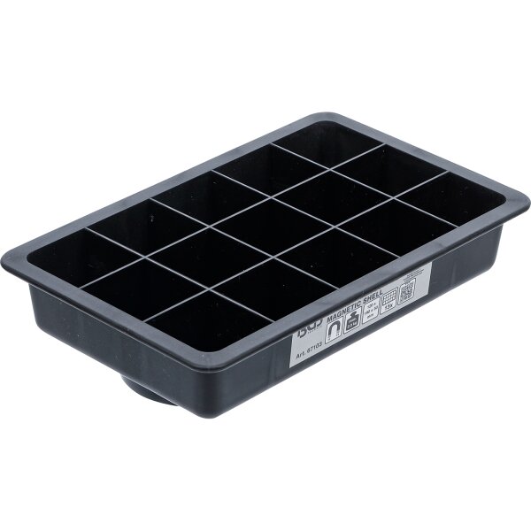 BGS Magnet-Haftschale 15 Fächer 120 x 190 mm