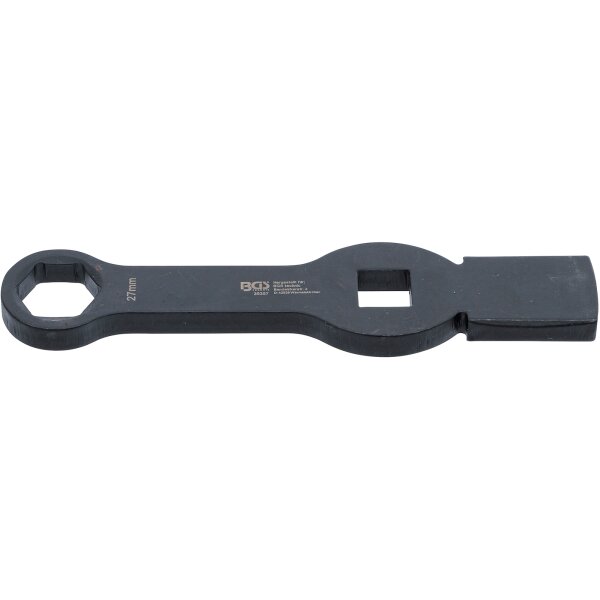 Schlag-Ringschlüssel Sechskant mit 2 Schlagflächen SW 27 mm