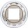 BGS Steckschlüssel-Einsatz Gear Lock | Antrieb Innenvierkant 12,5 mm (1/2") | SW 22 mm