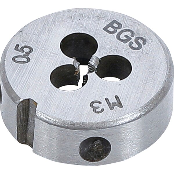 BGS Gewindeschneideisen | M3 x 0,5 x 25 mm