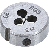 BGS Gewindeschneideisen | M3 x 0,5 x 25 mm