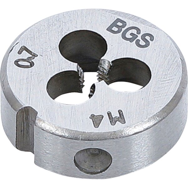 BGS Gewindeschneideisen | M4 x 0,7 x 25 mm