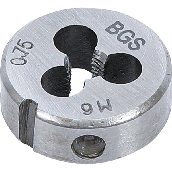 BGS Gewindeschneideisen | M6 x 0,75 x 25 mm