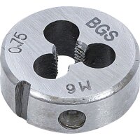 BGS Gewindeschneideisen | M6 x 0,75 x 25 mm