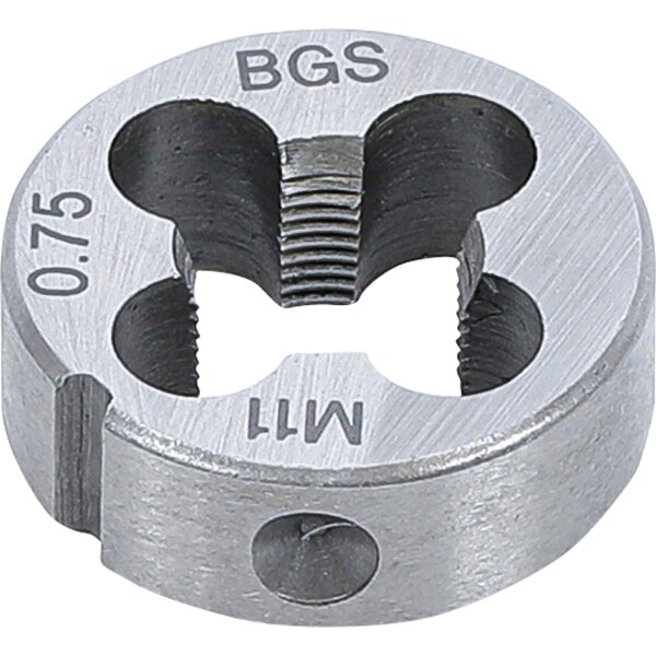 BGS Gewindeschneideisen | M11 x 0,75 x 25 mm