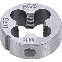 BGS Gewindeschneideisen | M11 x 0,75 x 25 mm