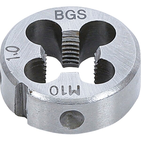 BGS Gewindeschneideisen | M10 x 1,0 x 25 mm