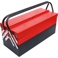 BGS DIY Metall-Werkzeugkoffer inkl. Werkzeug-Sortiment | 86-tlg.