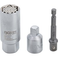 BGS Multi-Einsatz mit Adapter-Satz | 10 mm (3/8") |...