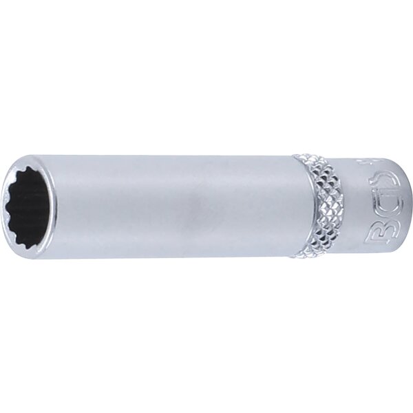 Steckschlüssel-Einsatz Zwölfkant, tief | Antrieb Innenvierkant 6,3 mm (1/4") | SW 8 mm
