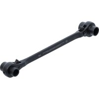 BGS DIY Gerüstbauer-Knarre | 4-in-1 | SW 14 - 17 -...