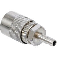 BGS Druckluft-Schnellkupplung mit 6 mm Schlauchanschluss...