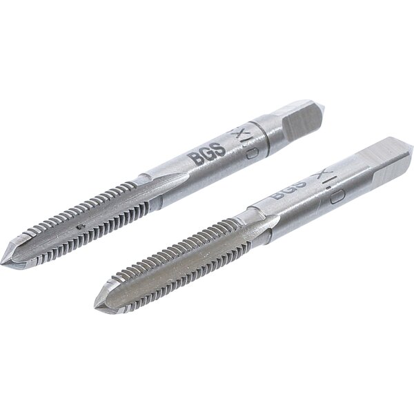 BGS Gewindebohrer | Vor- und Fertigschneider | M6 x 1,0 mm | 2-tlg.