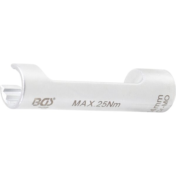 BGS Spezial-Schlüssel für Einspritzleitungen | für Mercedes-Benz | Antrieb 10 mm (3/8") | SW 14 mm