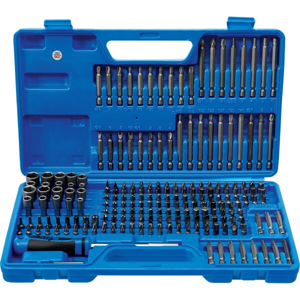 BGS Universal-/Sicherheits-Bit-Satz | Antrieb Außensechskant 6,3 mm (1/4") | 208-tlg.