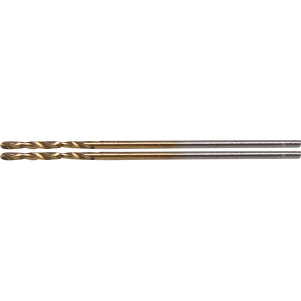 BGS Spiralbohrer | HSS-G | titan-nitriert | 1,0 mm | 2-tlg.