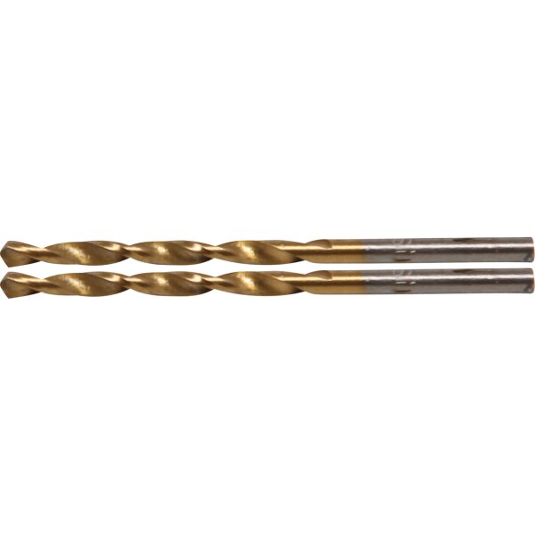 BGS Spiralbohrer | HSS-G | titan-nitriert | 3,0 mm | 2-tlg.