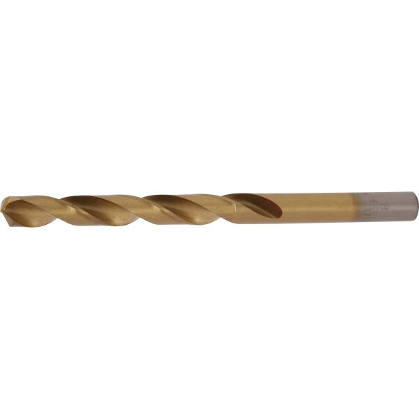 BGS Spiralbohrer | HSS-G | titan-nitriert | 8,0 mm