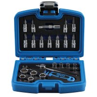 BGS Steckschlüssel-Satz | Antrieb 6,3 mm (1/4")...