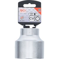 BGS Steckschlüssel-Einsatz Sechskant | Antrieb Innenvierkant 20 mm (3/4") | SW 55mm