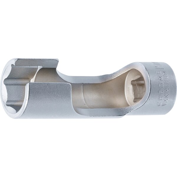 BGS Spezial-Steckschlüssel-Einsatz, geschlitzt | Antrieb Innenvierkant 10 mm (3/8") | SW 19 mm