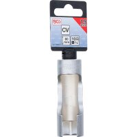 BGS Spezial-Steckschlüssel-Einsatz, geschlitzt | Antrieb Innenvierkant 10 mm (3/8") | SW 19 mm