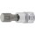 BGS Bit-Einsatz | Antrieb Innenvierkant 6,3 mm (1/4") | Innenvielzahn (für XZN) M10