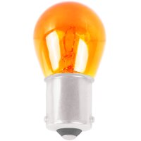 TECPO Glühbirnen Blinker 12V 21W, PY21W, BAU15S, 10 Stück (versetzt)