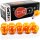 TECPO Glühbirnen Blinker 12V 21W, PY21W, BAU15S, 10 Stück (versetzt)