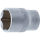 BGS Steckschlüssel-Einsatz Sechskant | Antrieb Innenvierkant 12,5 mm (1/2") | SW 21 mm