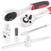BGS DIY Steckschlüssel-Satz | Antrieb 6,3mm (1/4") | 46-tlg.
