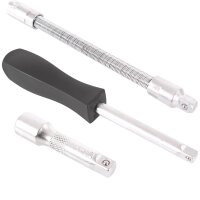 BGS DIY Steckschlüssel-Satz | Antrieb 6,3mm (1/4") | 46-tlg.