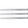 BGS Nylonbürste | 13 mm | Antrieb Außensechskant 6,3 mm (1/4") | 3-tlg.
