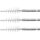 BGS Nylonbürste | 18 mm | Antrieb Außensechskant 6,3 mm (1/4") | 3-tlg.