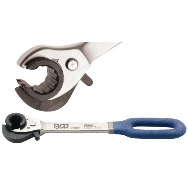 BGS Ratschen-Ringschlüssel, offen | SW 9 mm
