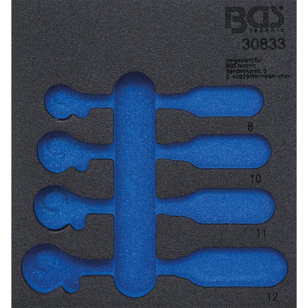 BGS Werkstattwageneinlage 1/6 | leer | für Art. 30833