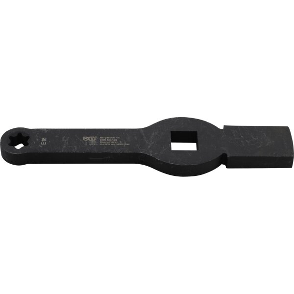 BGS Schlag-Ringschlüssel | E-Profil (für Torx) | mit 2 Schlagflächen | SW E18