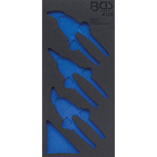 BGS Werkstattwageneinlage 1/3 | leer | für Art. 4125
