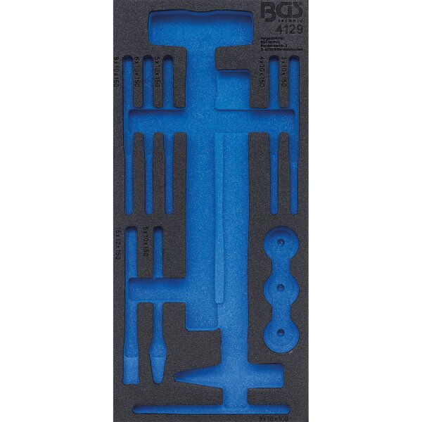 BGS Werkstattwageneinlage 1/3 | leer | für Art. 4129