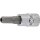 BGS Bit-Einsatz | Antrieb Innenvierkant 6,3 mm (1/4") | Innensechskant mit Bohrung 5 mm