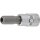 BGS Bit-Einsatz | Antrieb Innenvierkant 6,3 mm (1/4") | Innensechskant mit Bohrung 7 mm