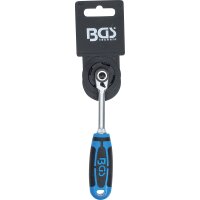 BGS Umschaltknarre | feinverzahnt | Abtrieb Außenvierkant 6,3 mm (1/4")